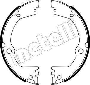 Metelli 53-0532 - Комплект гальм, ручник, парковка avtolavka.club