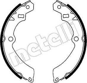 Metelli 53-0397 - Комплект гальм, барабанний механізм avtolavka.club