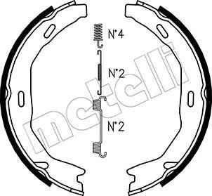 Metelli 53-0245K - Комплект гальм, ручник, парковка avtolavka.club