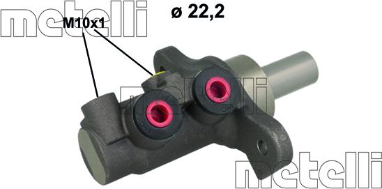 Metelli 05-1135 - Головний гальмівний циліндр avtolavka.club