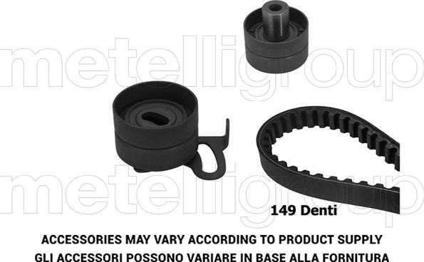 Metelli 29-0346 - Комплект ременя ГРМ avtolavka.club