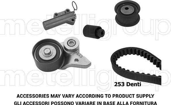 Metelli 29-0311 - Комплект ременя ГРМ avtolavka.club