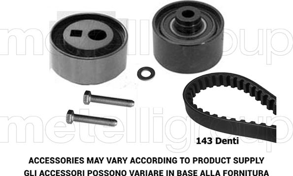 Metelli 29-0241 - Комплект ременя ГРМ avtolavka.club