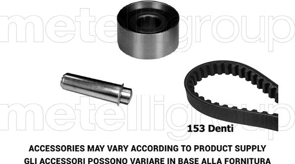 Metelli 29-0289 - Комплект ременя ГРМ avtolavka.club