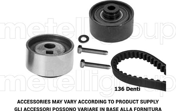 Metelli 29-0238 - Комплект ременя ГРМ avtolavka.club