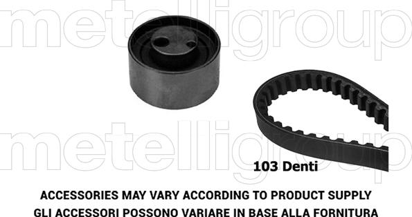 Metelli 29-0278 - Комплект ременя ГРМ avtolavka.club