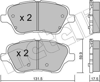 Metelli 22-0976-0 - Масляний фільтр avtolavka.club