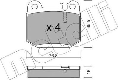 Metelli 22-0564-0 - Масляний фільтр avtolavka.club