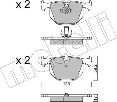 Metelli 22-0560-0 - Масляний фільтр avtolavka.club