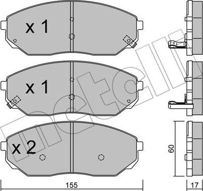 Metelli 22-0515-0 - Масляний фільтр avtolavka.club