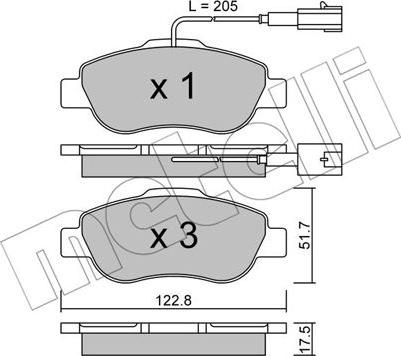 Metelli 22-0638-1 - Масляний фільтр avtolavka.club