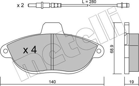 Metelli 22-0105-0 - Масляний фільтр avtolavka.club