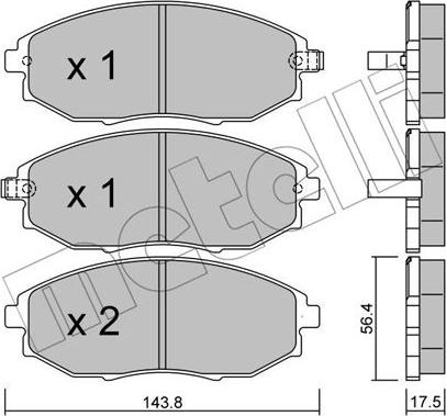 Metelli 22-0845-0 - Масляний фільтр avtolavka.club