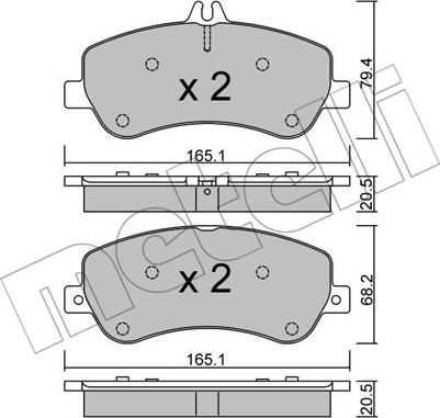 Metelli 22-0825-0 - Масляний фільтр avtolavka.club