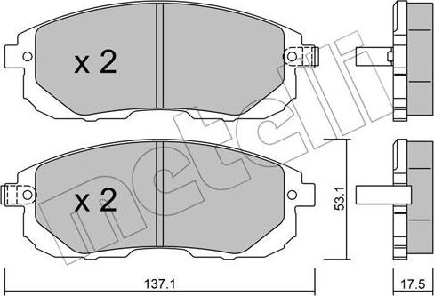 Metelli 22-0876-1 - Масляний фільтр avtolavka.club