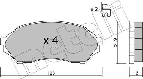 Metelli 22-0387-0 - Масляний фільтр avtolavka.club