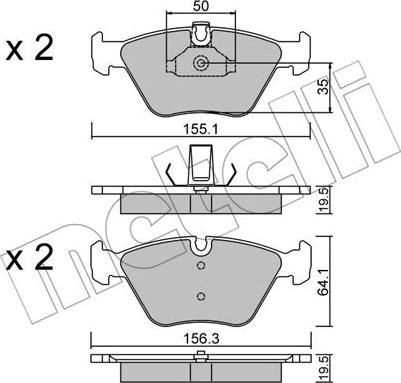 Metelli 22-0207-0 - Масляний фільтр avtolavka.club