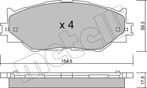 Metelli 22-0760-0 - Масляний фільтр avtolavka.club