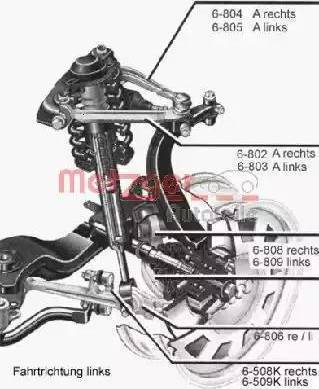 Metzger 83006111 - Тяга / стійка, стабілізатор avtolavka.club