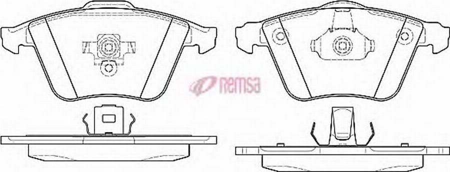 Metzger 096420 - Гальмівні колодки, дискові гальма avtolavka.club