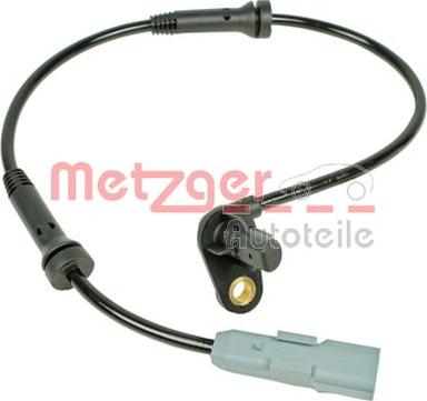 Metzger 0900941 - Датчик ABS, частота обертання колеса avtolavka.club
