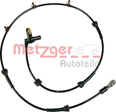 Metzger 0900456 - Датчик ABS, частота обертання колеса avtolavka.club