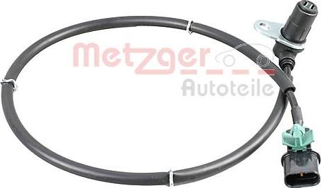 Metzger 09001412 - Датчик ABS, частота обертання колеса avtolavka.club