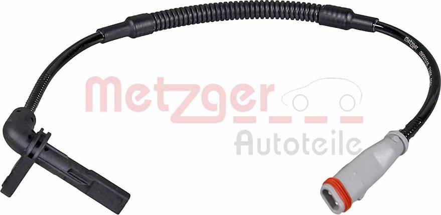 Metzger 09001516 - Датчик ABS, частота обертання колеса avtolavka.club