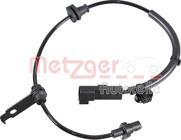 Metzger 09001522 - Датчик ABS, частота обертання колеса avtolavka.club