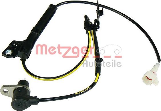 Metzger 0900389 - Датчик ABS, частота обертання колеса avtolavka.club
