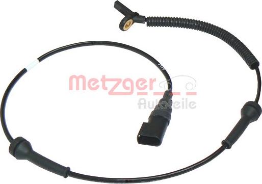 Metzger 0900299 - Датчик ABS, частота обертання колеса avtolavka.club
