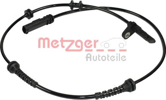 Metzger 0900776 - Датчик ABS, частота обертання колеса avtolavka.club