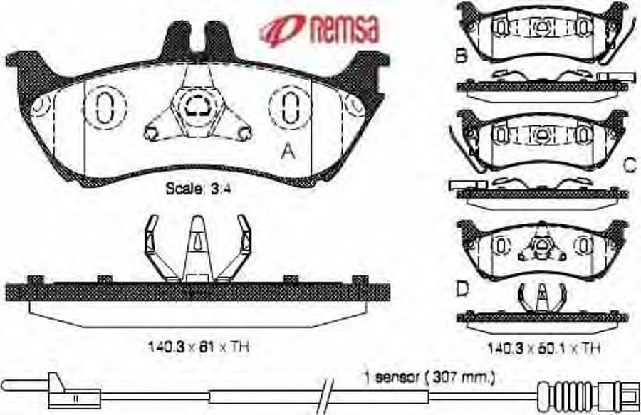 Metzger 069811 - Гальмівні колодки, дискові гальма avtolavka.club