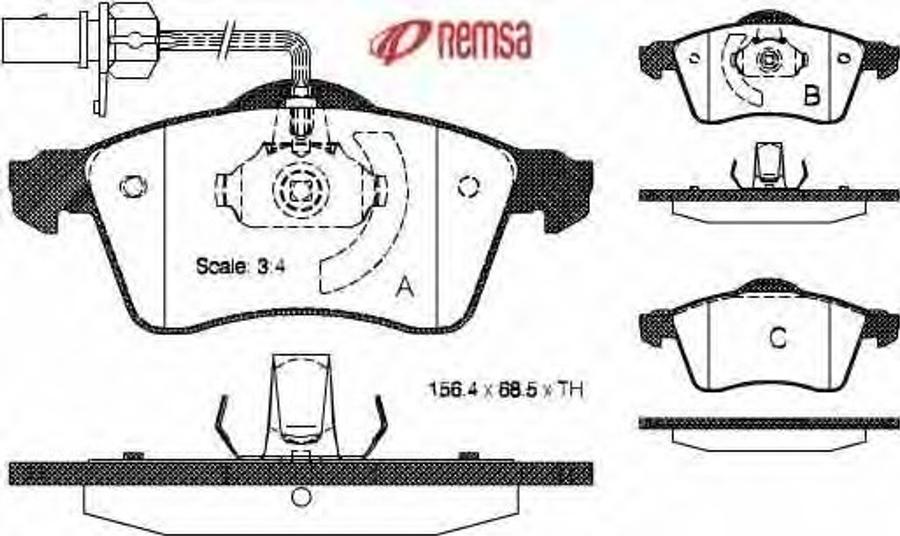 Metzger 0618.02 - Гальмівні колодки, дискові гальма avtolavka.club