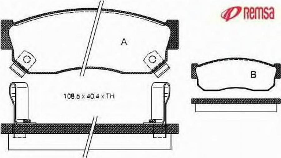 Metzger 014902 - Гальмівні колодки, дискові гальма avtolavka.club