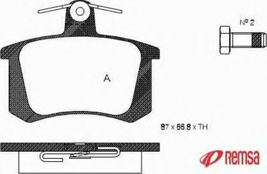 Metzger 013520 - Гальмівні колодки, дискові гальма avtolavka.club