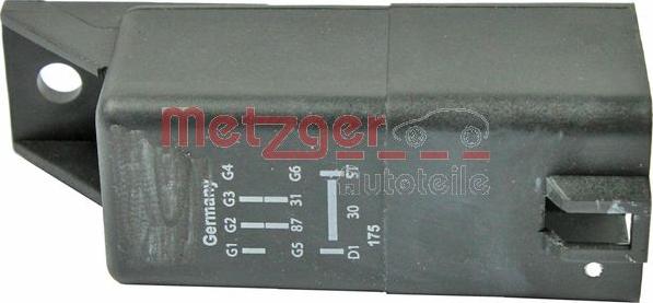 Metzger 0884015 - Реле, система розжарювання avtolavka.club