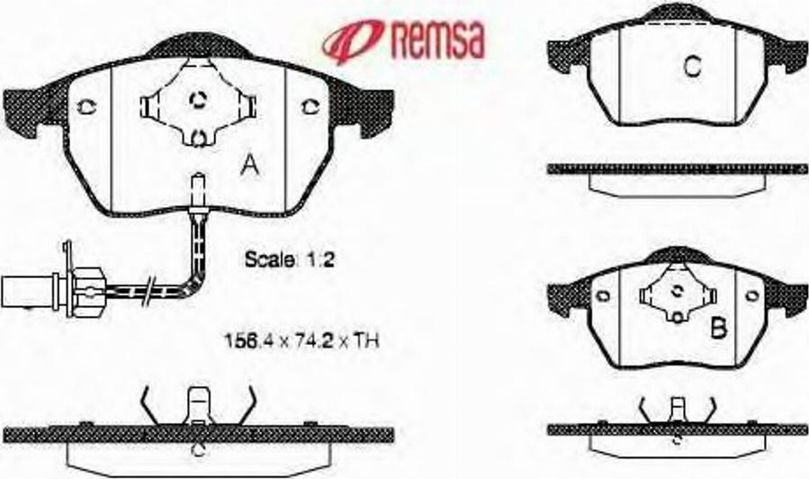 Metzger 0390.11 - Гальмівні колодки, дискові гальма avtolavka.club