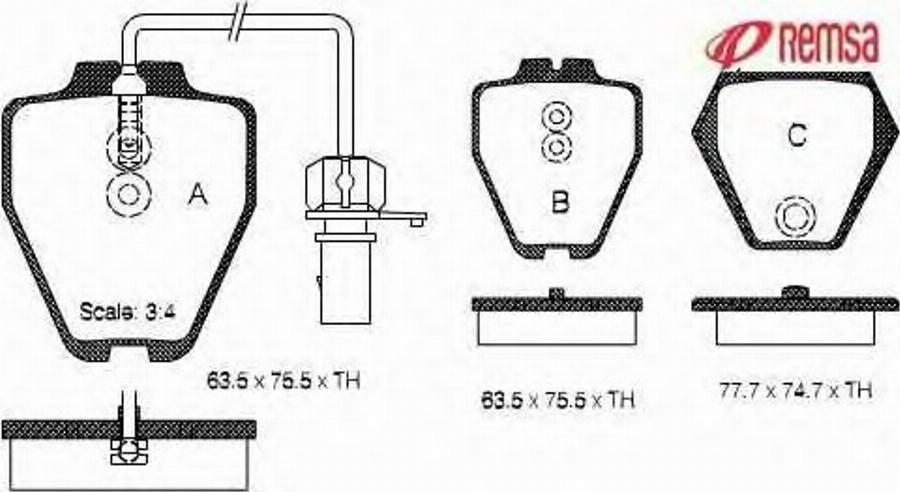 Metzger 0752.02 - Гальмівні колодки, дискові гальма avtolavka.club