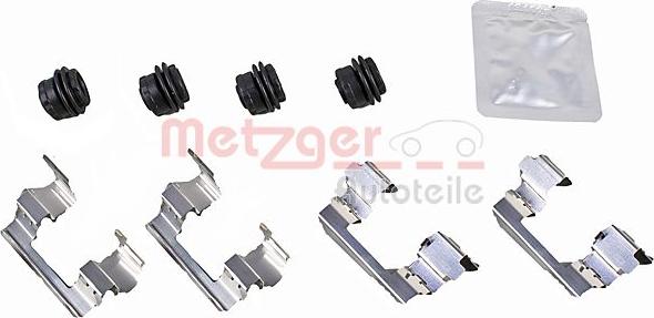 Metzger 109-0096 - Комплектуючі, колодки дискового гальма avtolavka.club