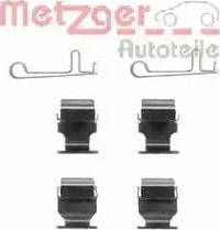 Metzger 109-1604 - Комплектуючі, колодки дискового гальма avtolavka.club