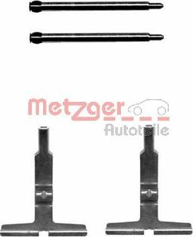 Metzger 109-1602 - Комплектуючі, колодки дискового гальма avtolavka.club