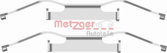 Metzger 109-1680 - Комплектуючі, колодки дискового гальма avtolavka.club