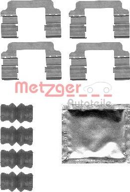 Metzger 109-1830 - Комплектуючі, колодки дискового гальма avtolavka.club