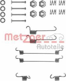 Metzger 105-0650 - Комплектуючі, барабанний гальмівний механізм avtolavka.club