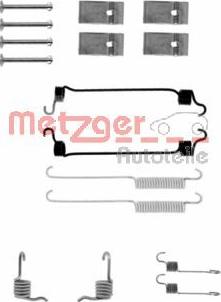 Metzger 105-0677 - Комплектуючі, барабанний гальмівний механізм avtolavka.club