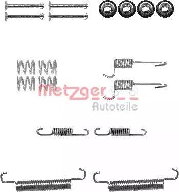 Metzger 105-0894 - Комплектуючі, барабанний гальмівний механізм avtolavka.club