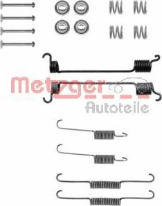 Metzger 105-0741 - Комплектуючі, барабанний гальмівний механізм avtolavka.club