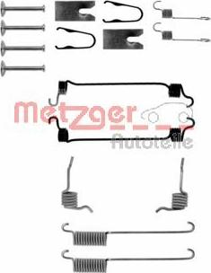 Metzger 105-0751 - Комплектуючі, барабанний гальмівний механізм avtolavka.club