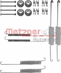 Metzger 105-0758 - Комплектуючі, барабанний гальмівний механізм avtolavka.club